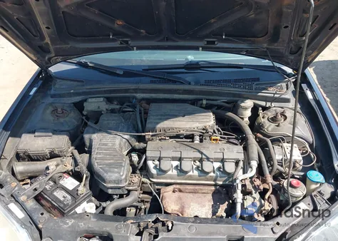 2003 Honda Civic Ex из США, поврежденный, VIN 1HGEM22963L031789